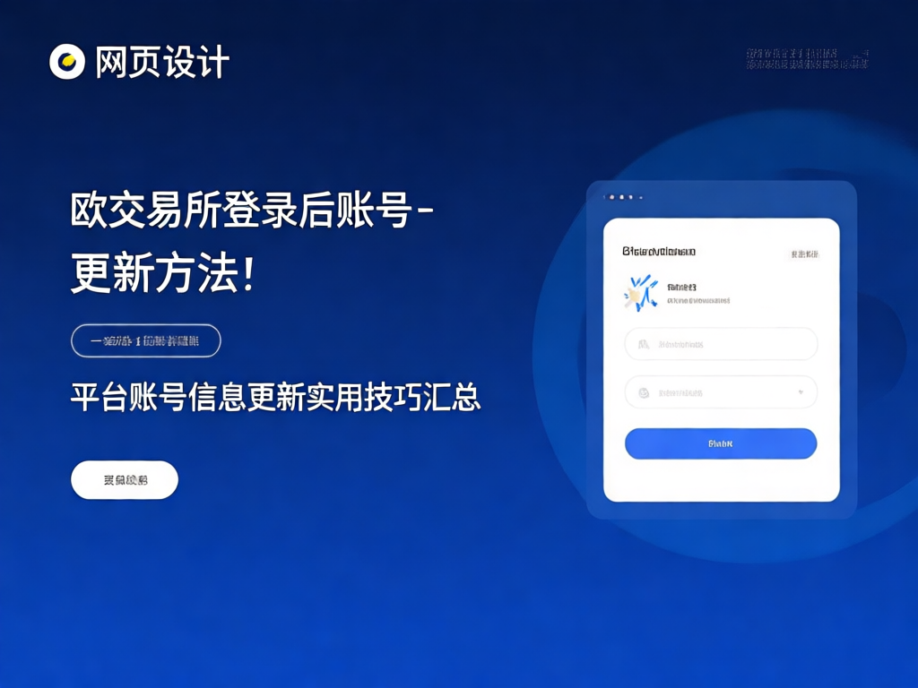 欧交易所账号更新界面截图